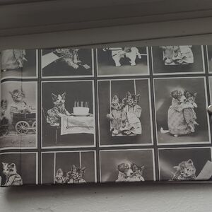 Vintage Cat Photo Album